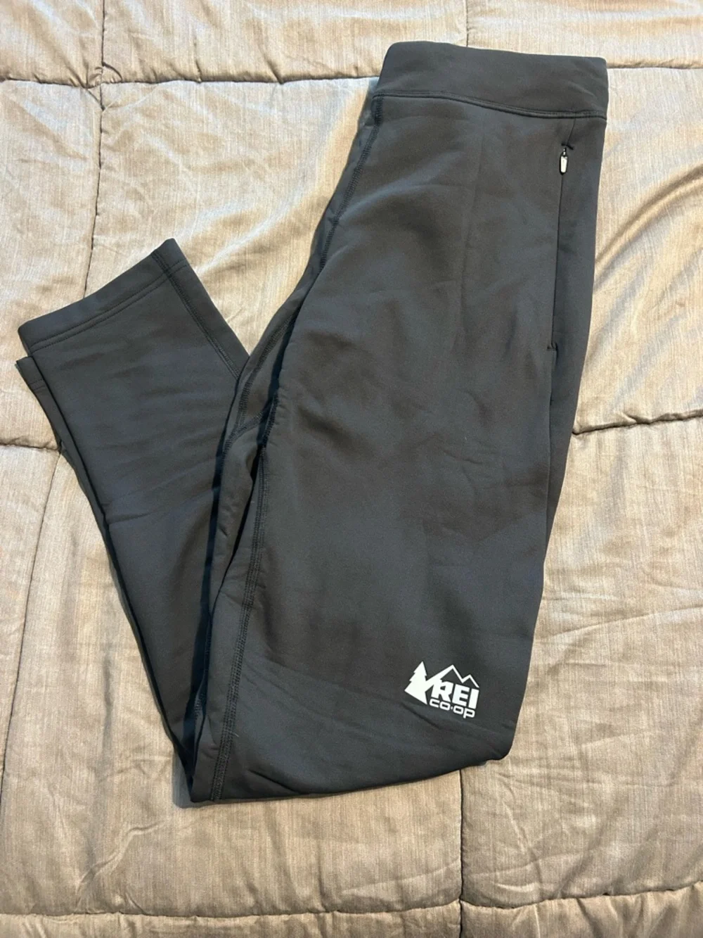 NWT REI Co-op Black Flash Hyperstretch Fleece Pant Joggers Sz S - Picture 1 of 6